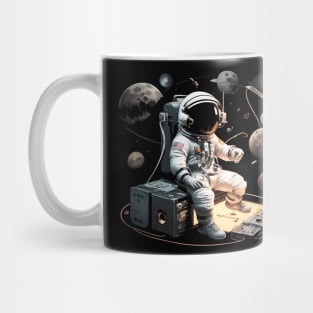 musical astronaut Mug